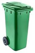 İç ve Dış Mekan Çöp Konteyneri 120/240 Litre